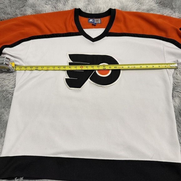 Philadelphia Flyers Vintage Hockey Jersey Mens Sz XL Starter White Sewn - Picture 9 of 12